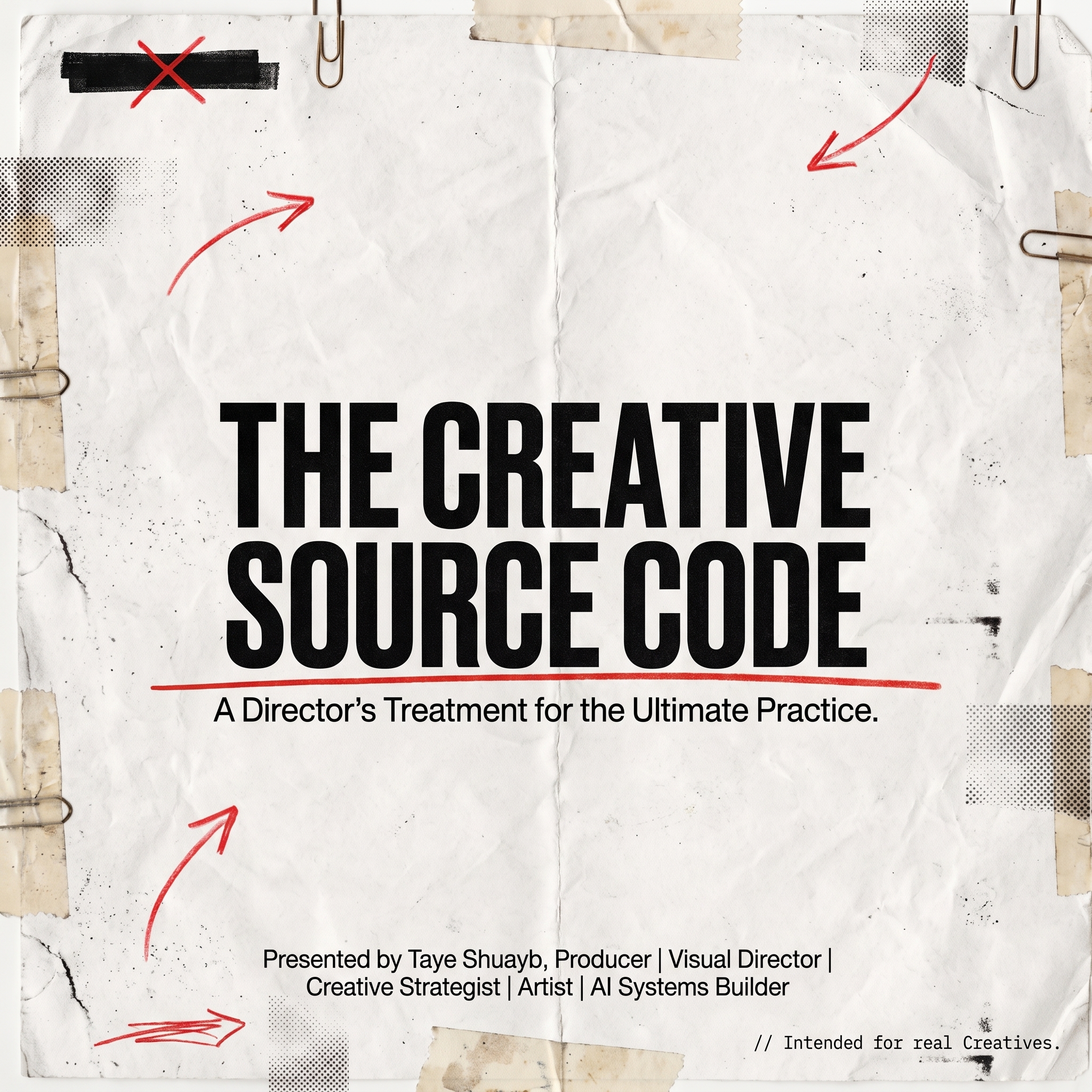 The Creative Source Code by Taye Shuayb